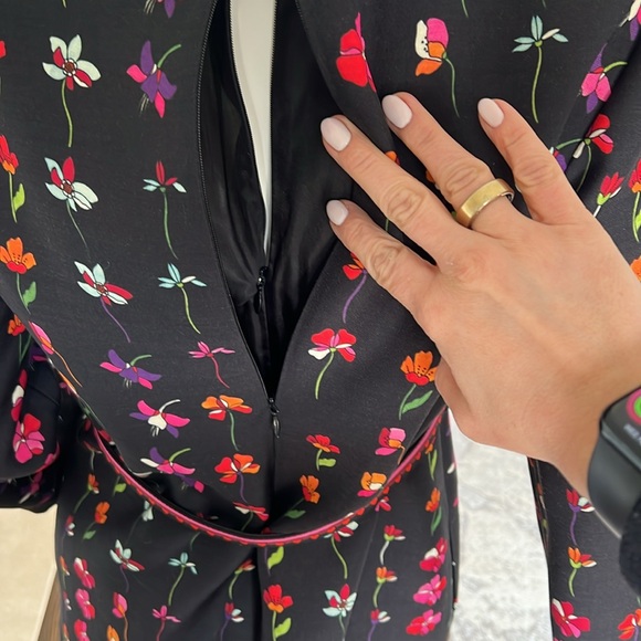 Authentic Velentino Floral Print Collared Playsuit - Picture 6 of 10